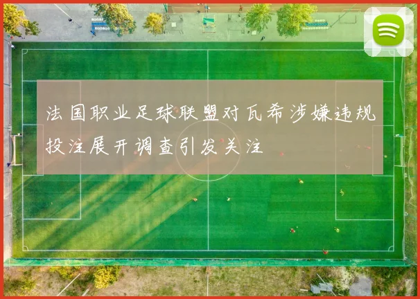 法国职业足球联盟对瓦希涉嫌违规投注展开调查引发关注